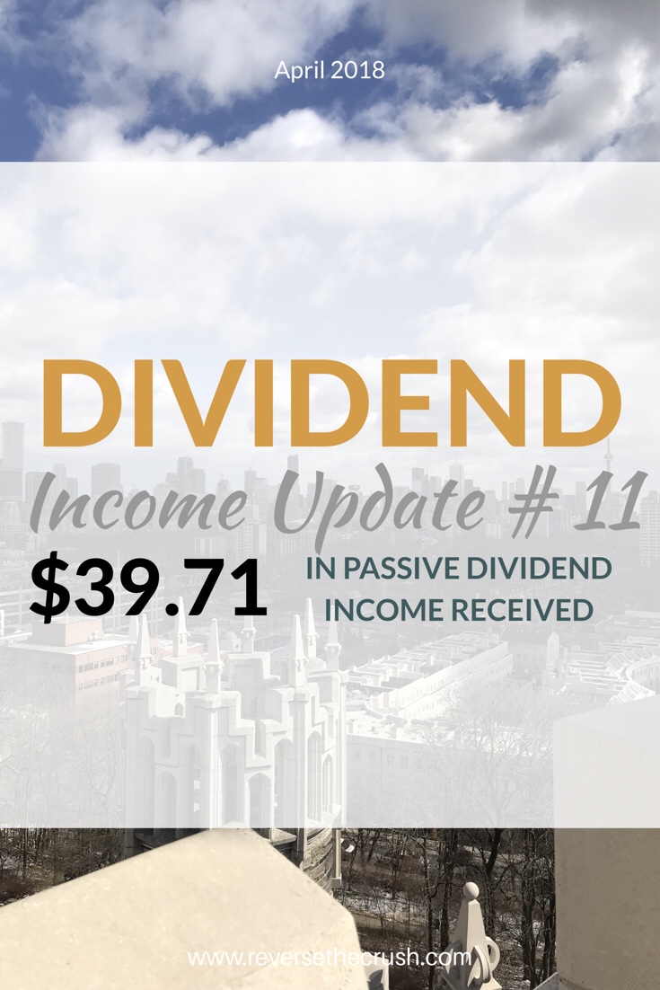 Dividend Income Update # 11