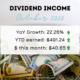 Dividend Income Update October 2020