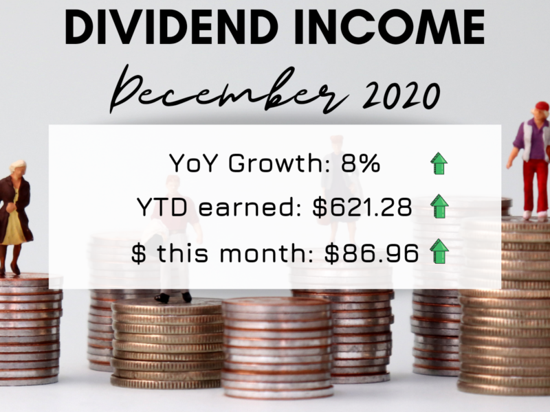 Dividend Income December 2020 - A Record Final Month