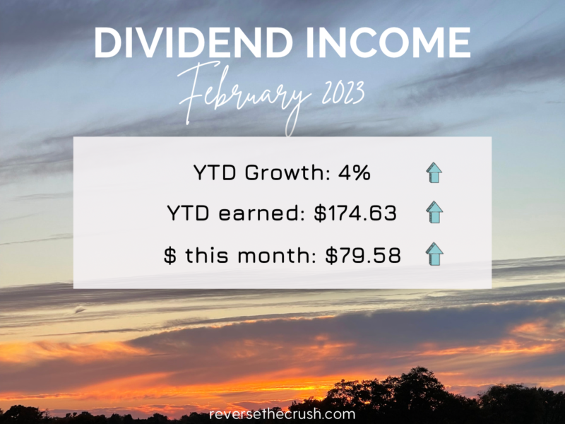 Dividend Income February 2023